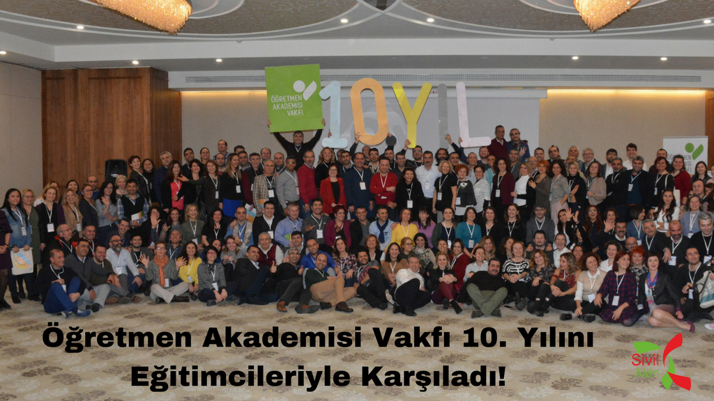 Öğretmen Akademisi Vakfı 10. Yılını Eğitimcileriyle Karşıladı
