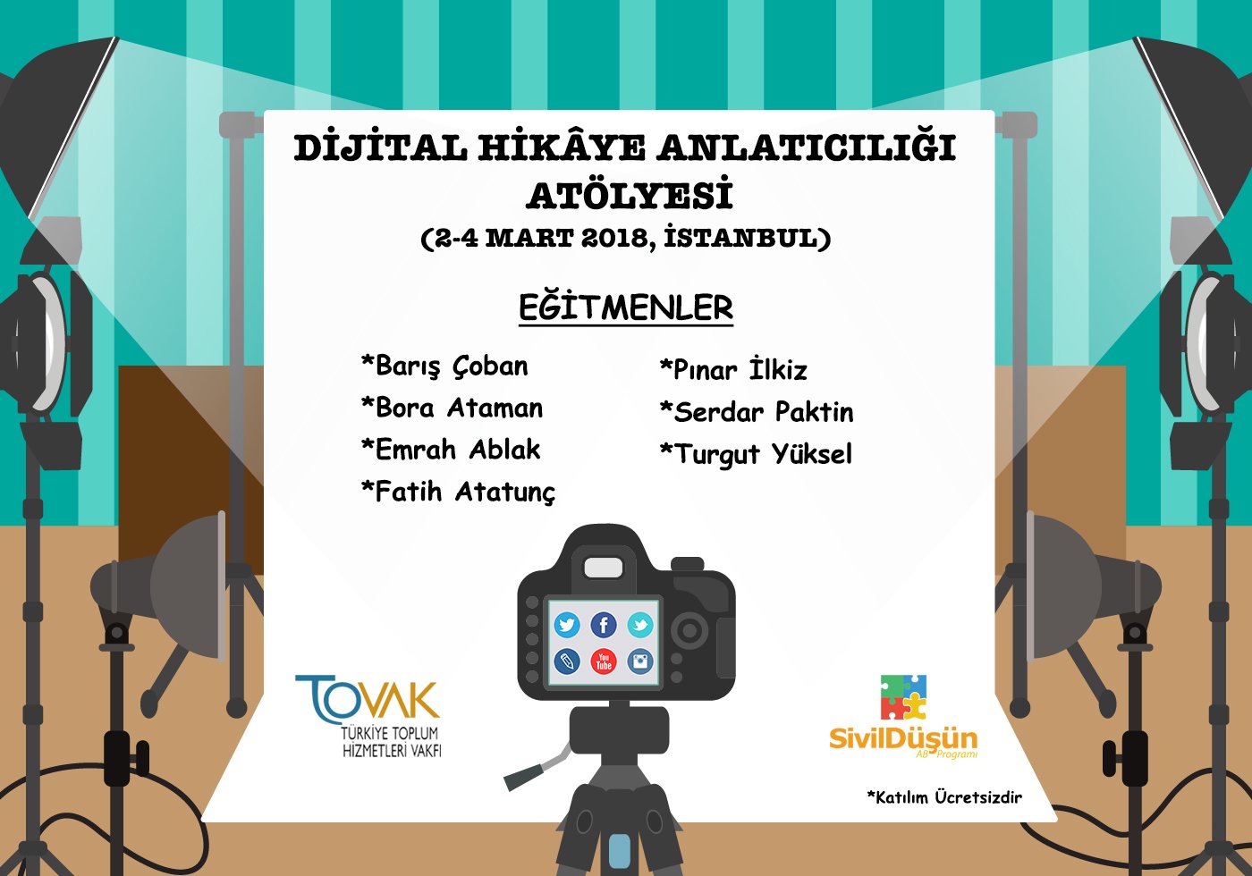 sivil düşün afiş