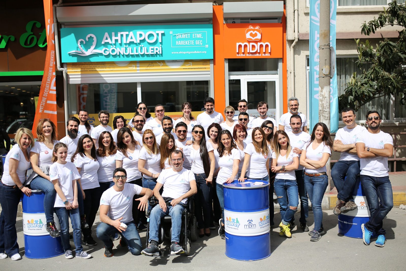 Ahtapot Gönüllüleri, Malzeme Değerlendirme Merkezi’ni açtı