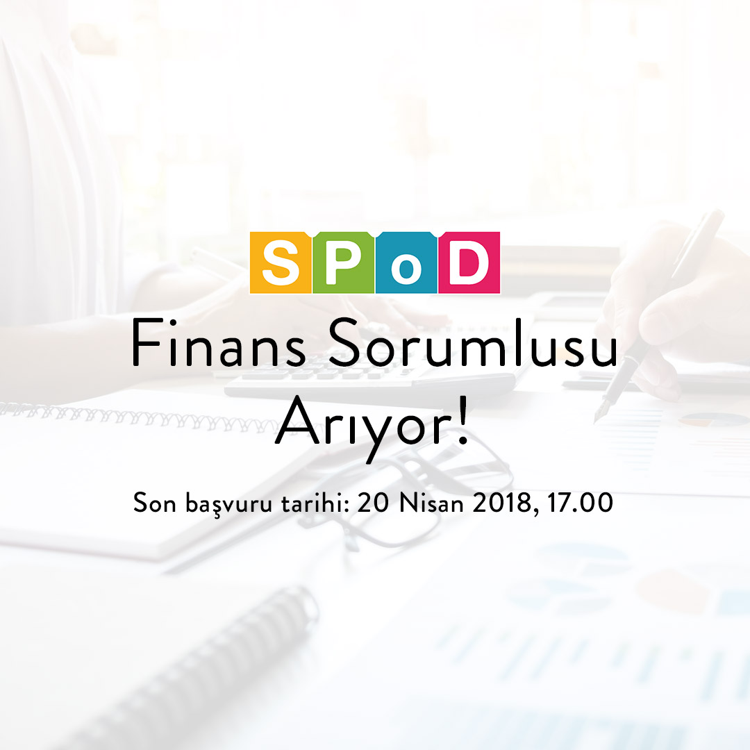 SPoD Finans Sorumlusu Arıyor!