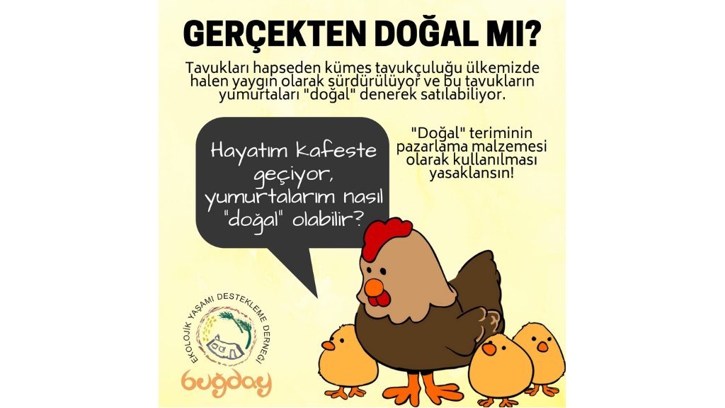 “Doğal” teriminin pazarlama malzemesi olarak kullanılması yasaklansın!
