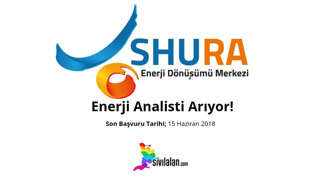 SHURA Enerji Dönüşümü Merkezi Enerji Analisti Arıyor!