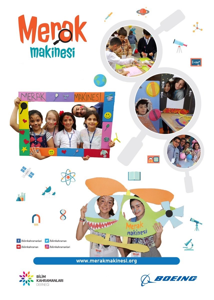 Bilim Kahramanları Derneği, Merak Makinesi projesi için gönüllülerini arıyor!