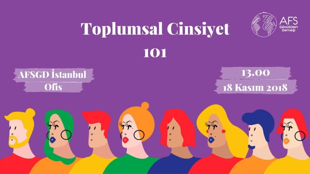 ‘Toplumsal Cinsiyet 101’ 18 Kasım’da İstanbul’da