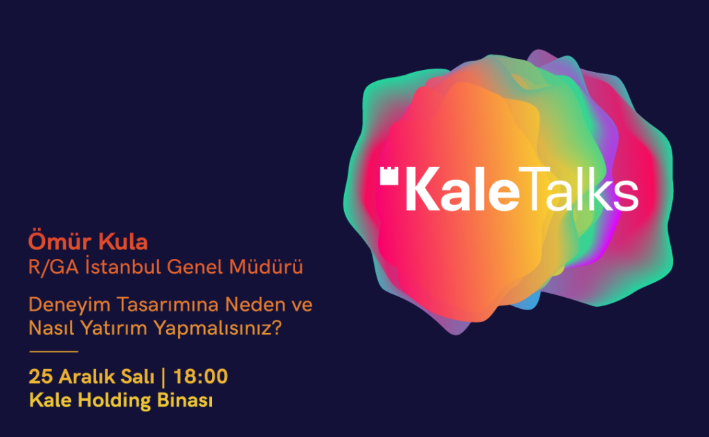 Kale Grubu #KaleTalks'ta Aralık ayında Ömür Kula'yı ağırlıyor!