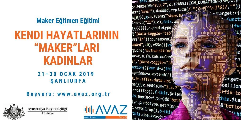 Maker Eğitmen Eğitimine Katılmak İster Misiniz?