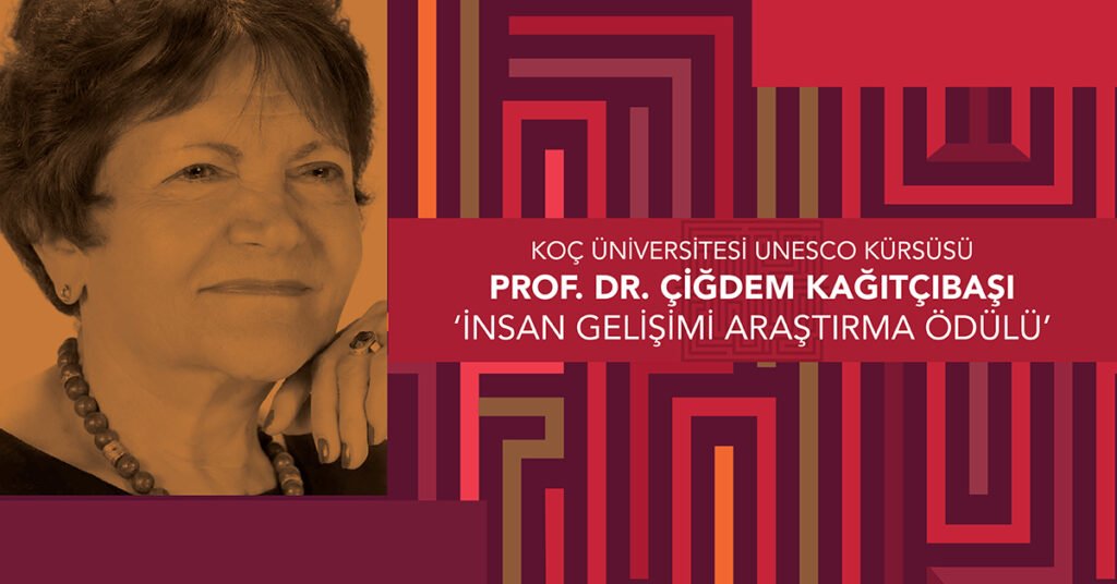 Prof. Dr. Çiğdem Kağıtçıbaşı İnsan Gelişimi Araştırma Ödülü'ne Başvurular Başladı!