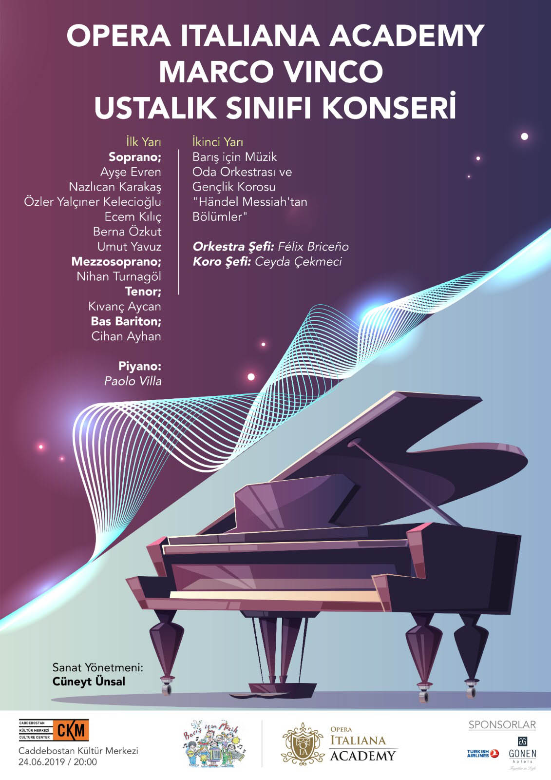 Barış İçin Müzik Vakfı Ustaları Ağırlıyor!