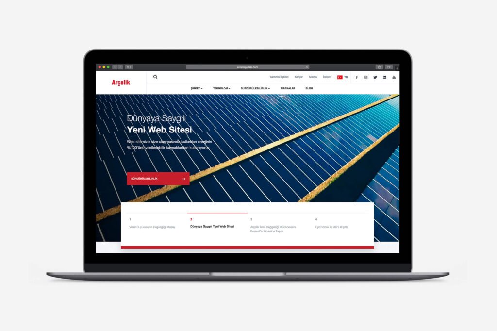 Arçelik’ten ‘Dünyaya Saygılı’ Web Sitesi