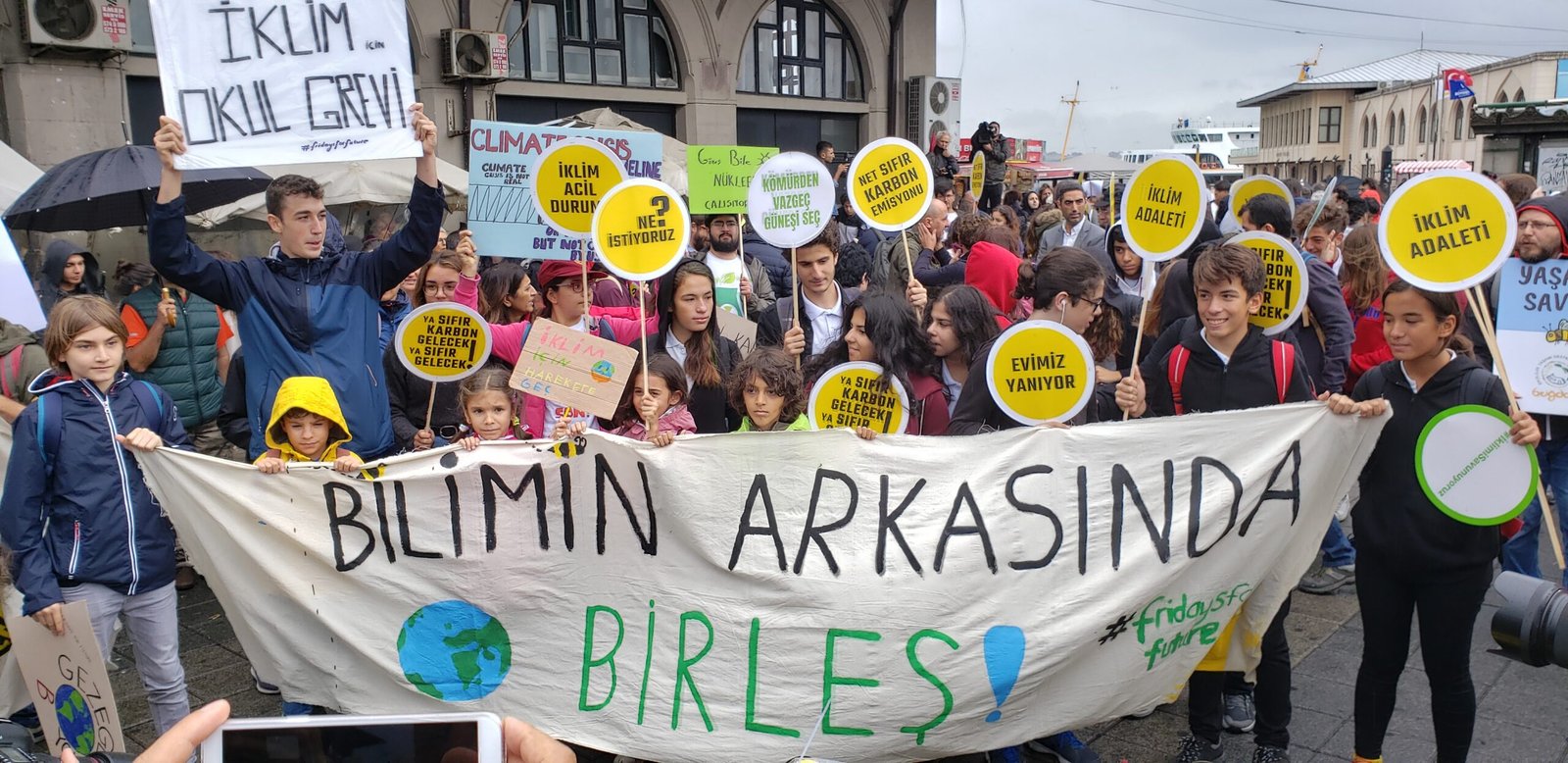 Türkiye ve tüm dünya haykırdı: İklim için birleş!