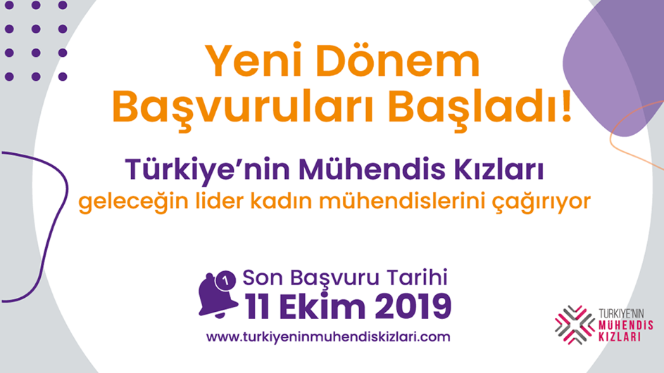 Türkiye’nin Mühendis Kızları Geleceğin Lider Kadın Mühendislerini Çağırıyor!