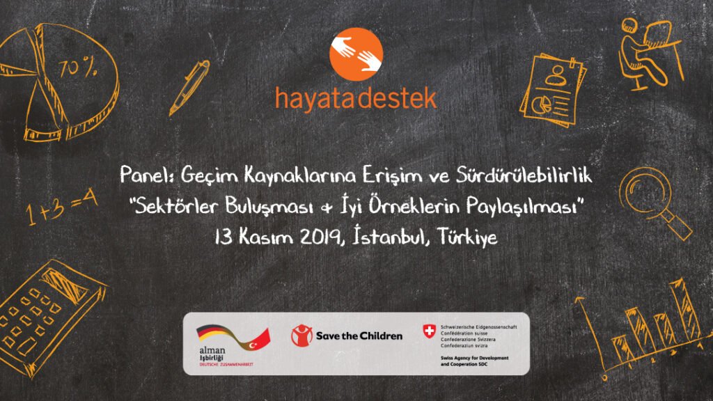 Panel:Geçim Kaynaklarına Erişim ve Sürdürülebilirlik: “Sektörler Buluşması ve İyi Örneklerin Paylaşılması”