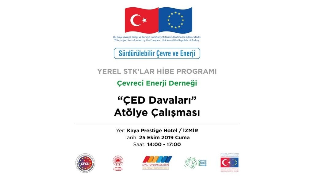 ÇED Davaları Atölye Çalışması