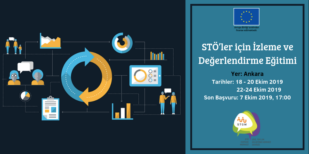 STÖ'ler için İzleme ve Değerlendirme Eğitimi Başvuruları Başladı!