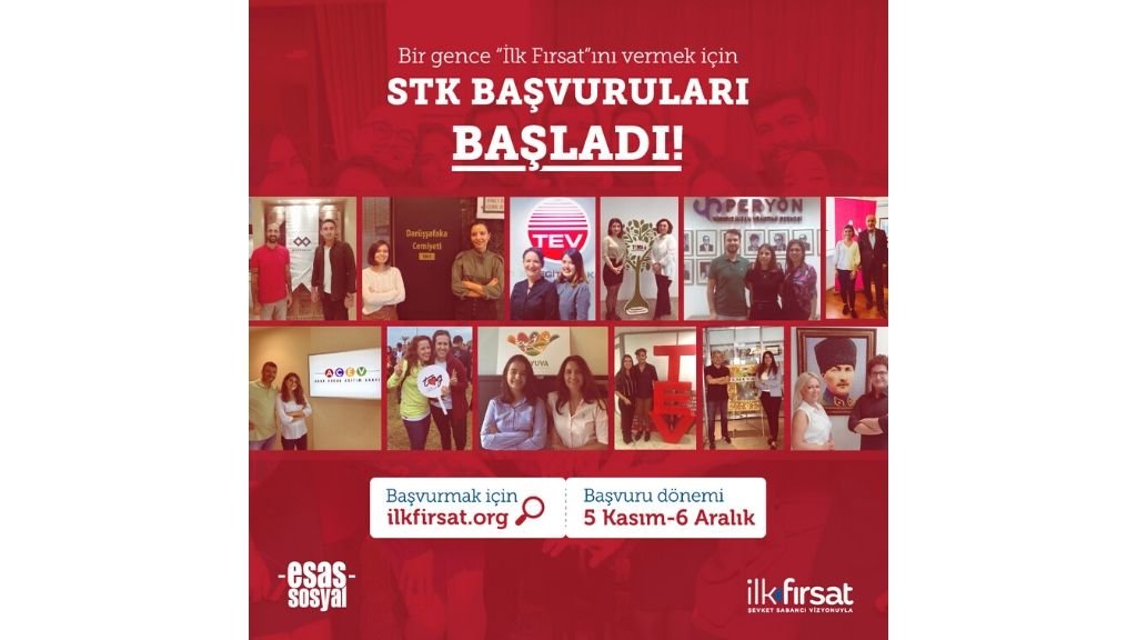 2020’de siz de bir gence ‘İlk Fırsat’ını vermek ister misiniz?