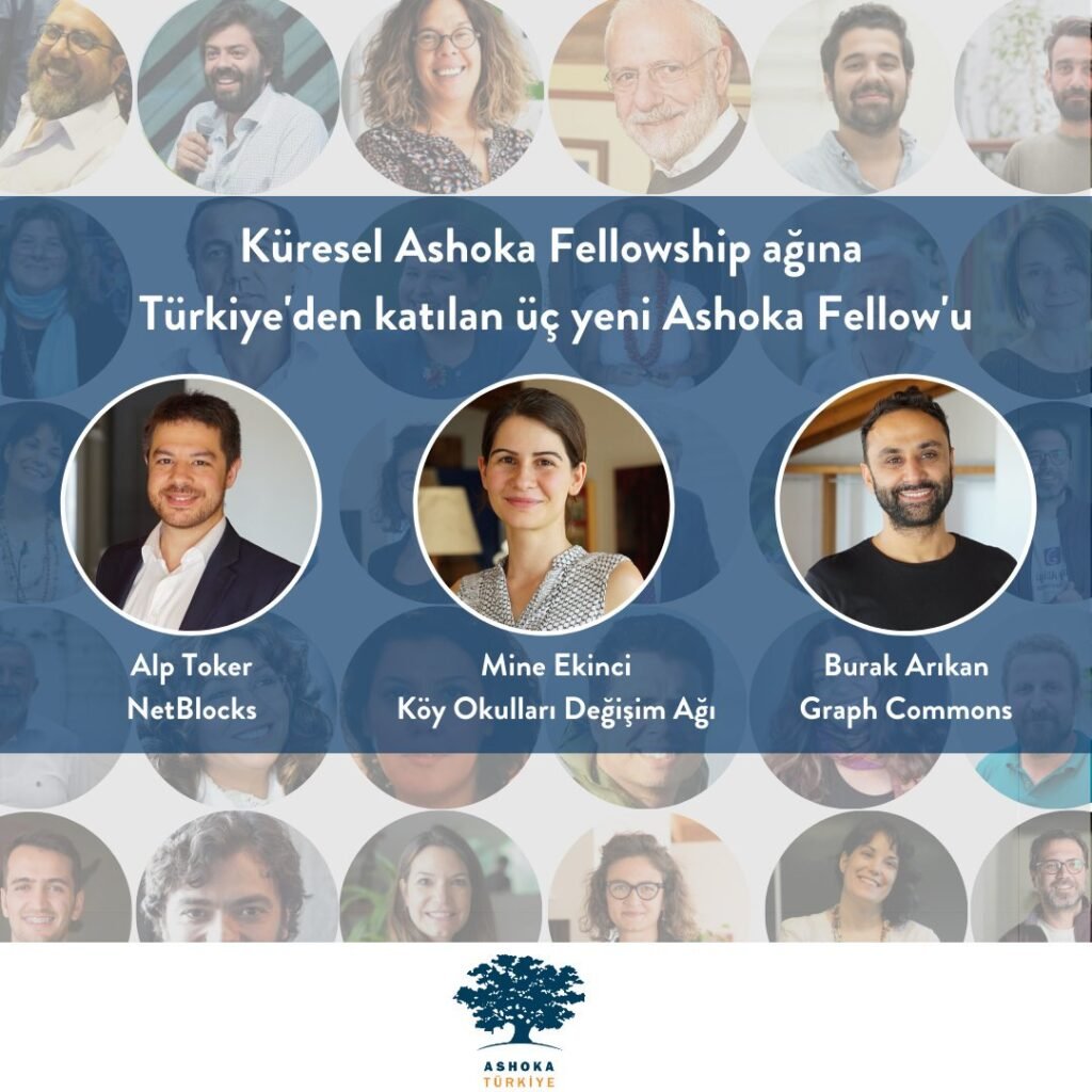 Türkiye'den üç sosyal girişimci küresel Ashoka Fellowship Ağı'na katıldı!