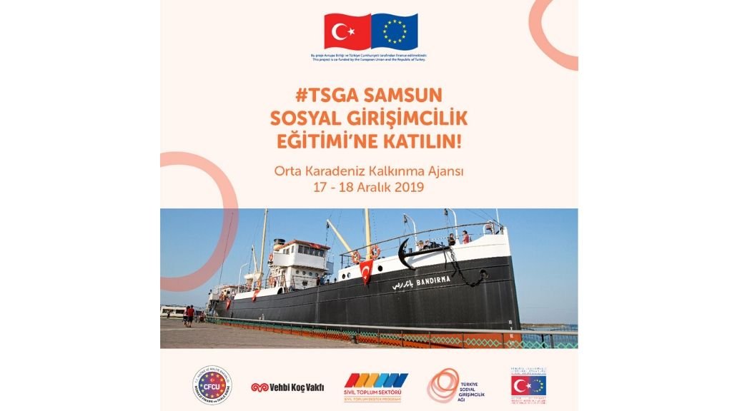 #Tsga Gaziantep Sosyal Girişimcilik Eğitimi’ne Başvurun!
