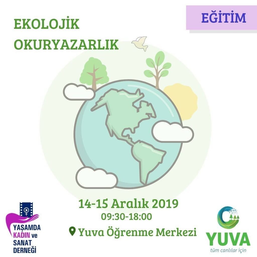 Yaşamda Kadın ve Sanat Derneği ile Yuva Derneği, Ekolojik Okuryazarlık Eğitimi’nde buluşuyor!