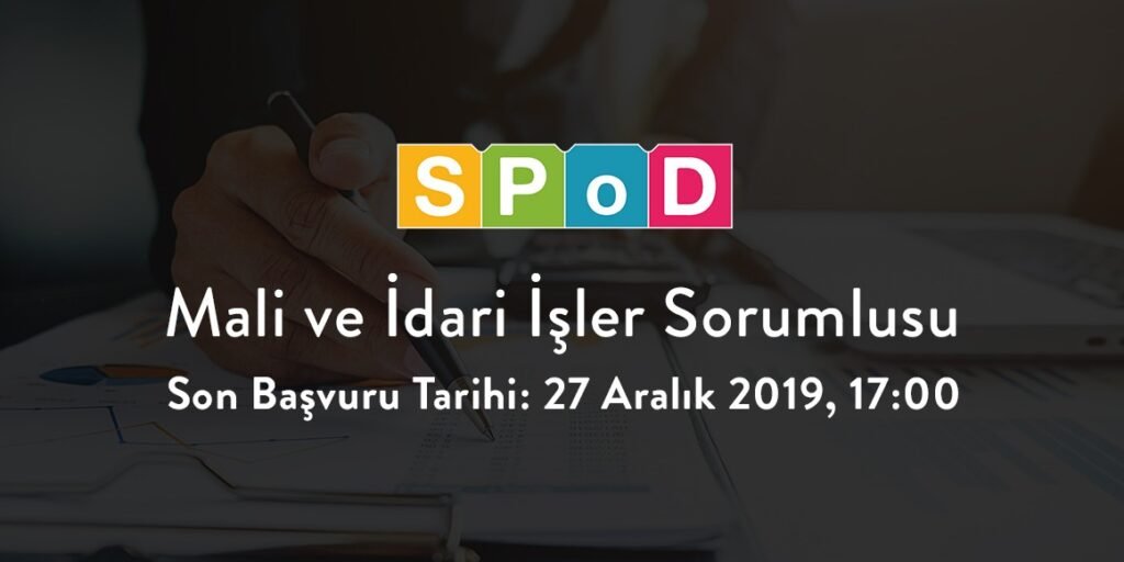Sosyal Politika Cinsiyet Kimliği ve Cinsel Yönelim Çalışmaları Derneği (SPoD) Mali Ve İdari İşler Sorumlusu Arıyor