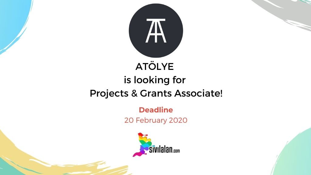 ATÖLYE is looking for Projects & Grants Associate!