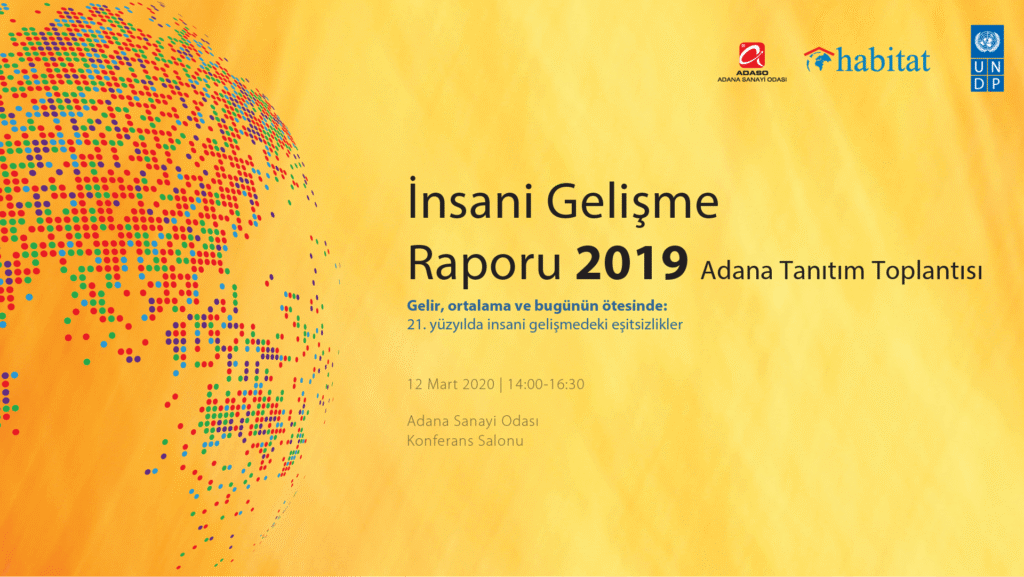 2019 İnsani Gelişme Raporu Adana Tanıtım Toplantısı
