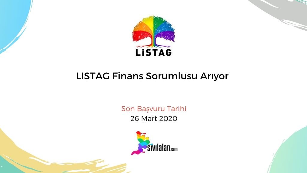 LISTAG Finans Sorumlusu Arıyor 