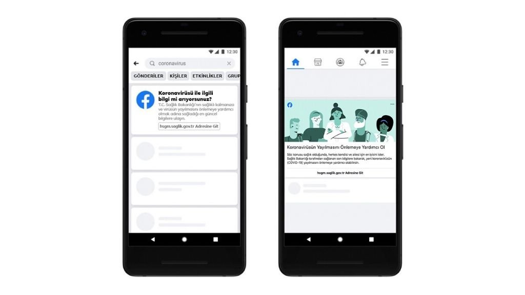 ​Facebook, T.C. Sağlık Bakanlığı ile Birlikte COVID-19’un Türkiye’de Yayılmasını Önlemek İçin Çalışıyor