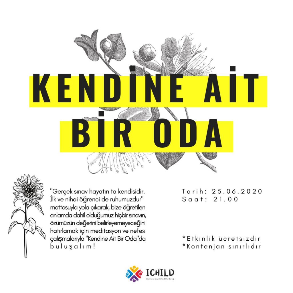 ICHILD, Üniversite Sınavına Hazırlanan Gençlerin Başvurularını Bekliyor