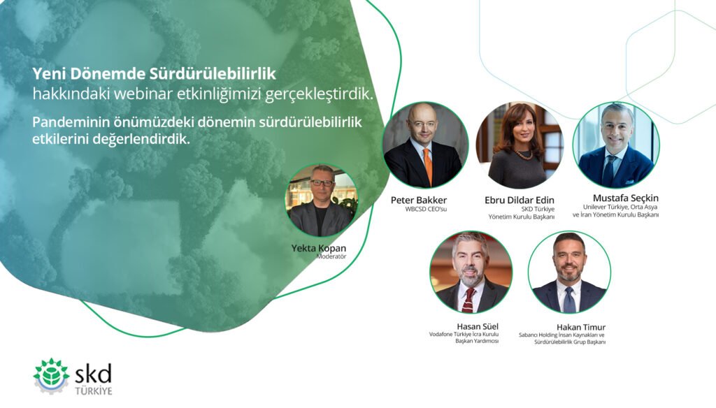 SKD Türkiye’nin düzenlediği “Yeni Dönemde Sürdürülebilirlik” webinarı yapıldı