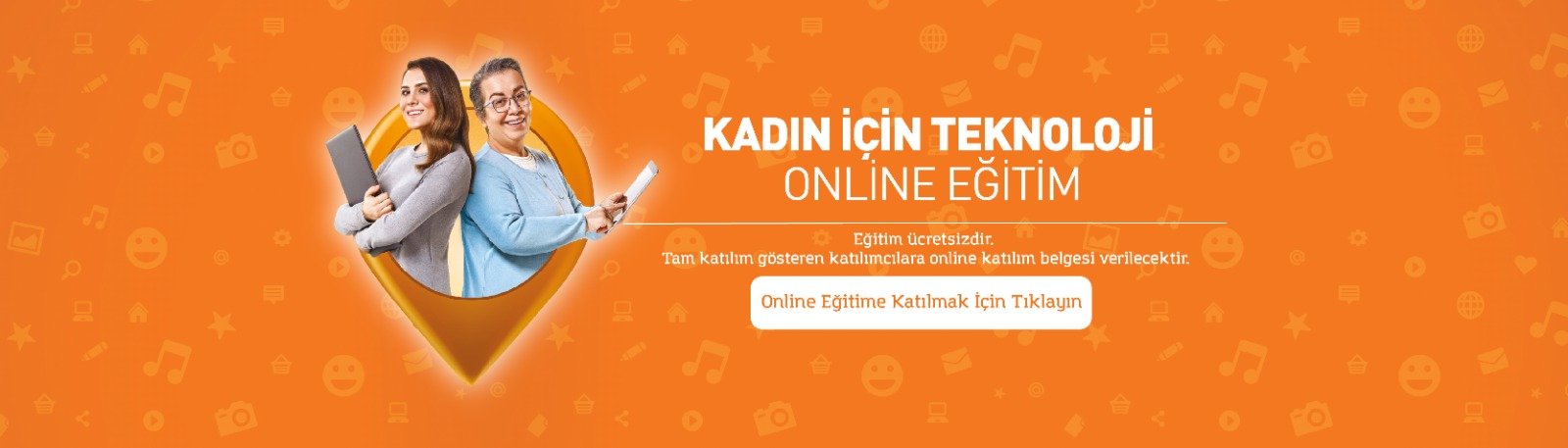 Kadın için Teknoloji projesi online eğitimlerle devam ediyor