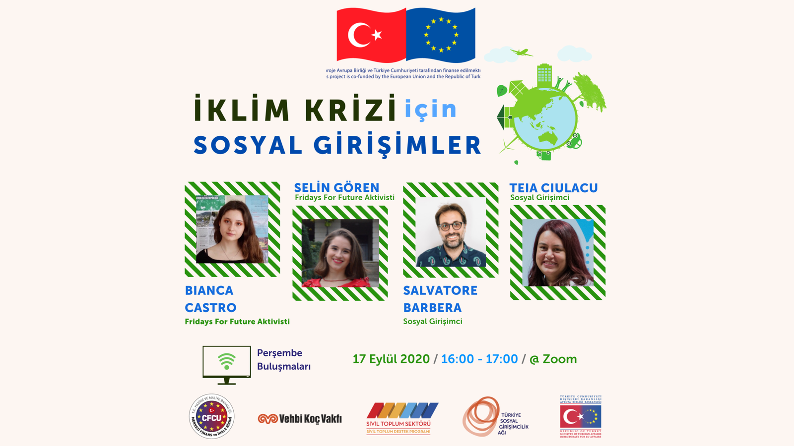 #TSGA Perşembe Buluşmaları İklim Krizi ve Sosyal Girişimcilik başlığıyla gerçekleştiriliyor!