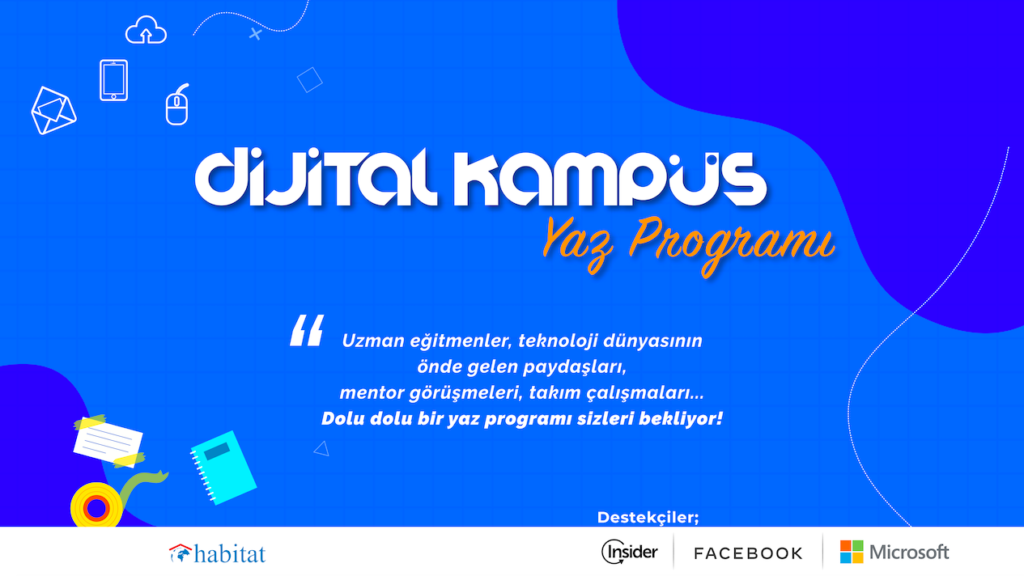 Habitat Derneği’nin Yeni Öğrenme Merkezi Dijital Kampüs’ün İlk Etkinliği Yaz Programı Başladı