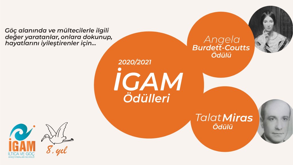 Göç alanında ve mültecilerle ilgili değer yaratanlar, onlara dokunup, hayatlarını iyileştirenler için; İGAM, ödül veriyor!