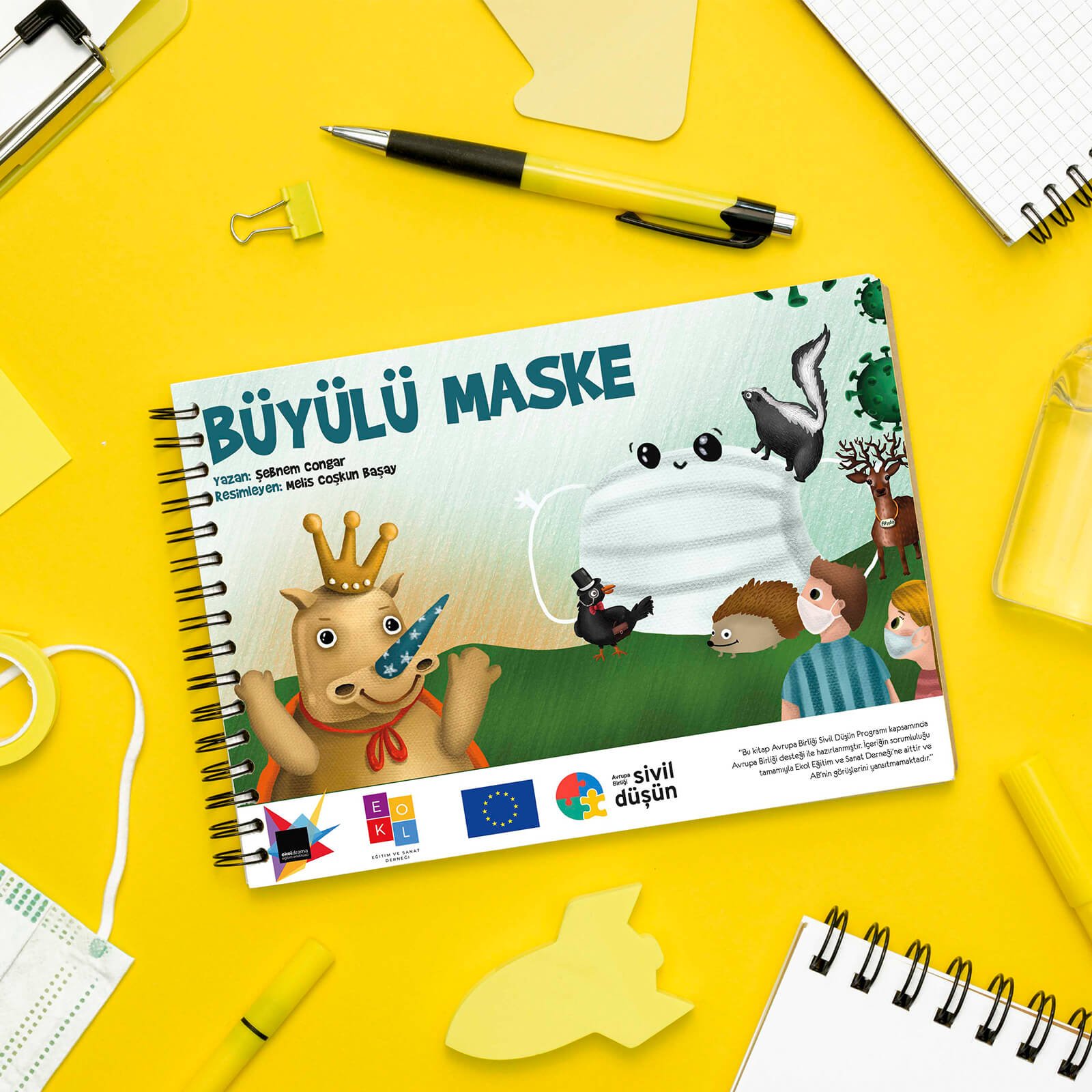 Büyülü Maske Hikaye Kitabı