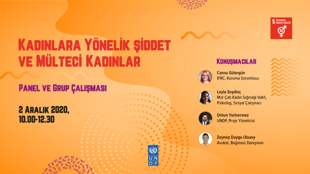 UNDP, Mülteci Kadınlara Yönelik Hane İçi Şiddeti ve Şiddetten Korunma Mekanizmalarını Konuşuyor