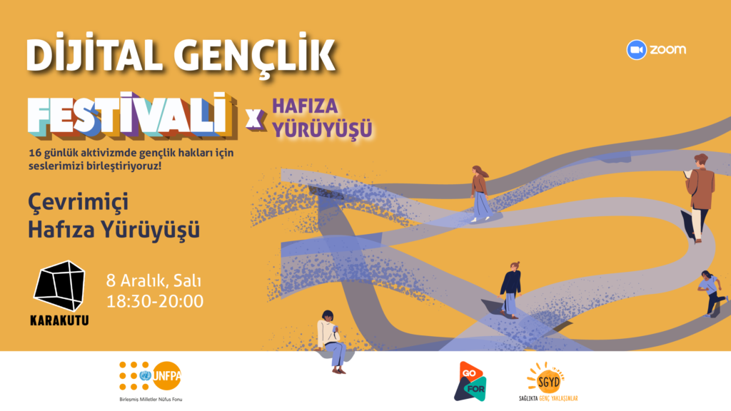 16 Günlük Aktivizm Kapsamında Dijital Çevrimiçi hafıza Yürüyüş Gerçekleştiriyoruz!