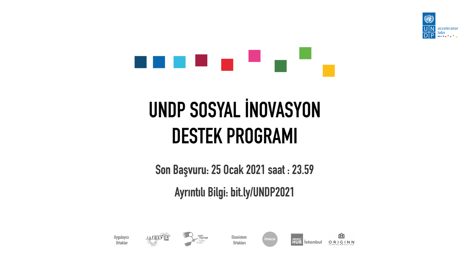 Kadınların inovasyon potansiyelini ortaya çıkarmayı hedefleyen UNDP Sosyal İnovasyon Destek Programına başvurular devam ediyor