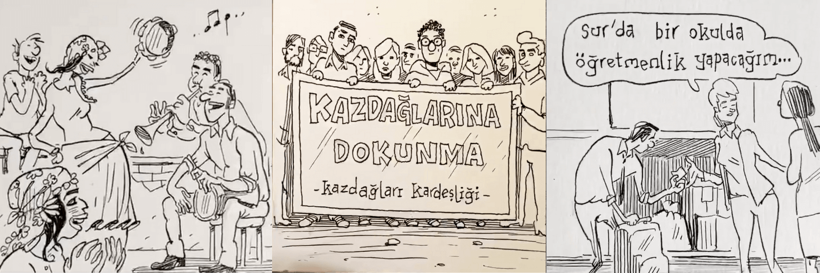 Türkiye’nin Umut Veren Sivil Hikayeleri Karikatürist Emrah Ablak’ın Çizgileriyle Buluştu