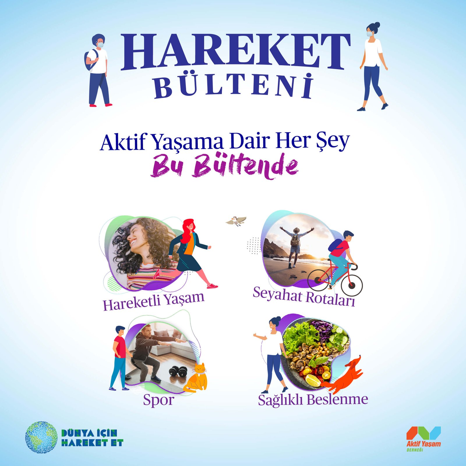 Aktif Yaşama Dair Aradığınız Her Şey Bir Arada: Hareket Bülteni