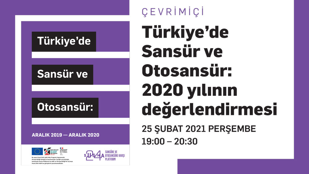 Çevrim içi Etkinlik-Türkiye’de sansür ve otosansür: 2020 yılının değerlendirmesi