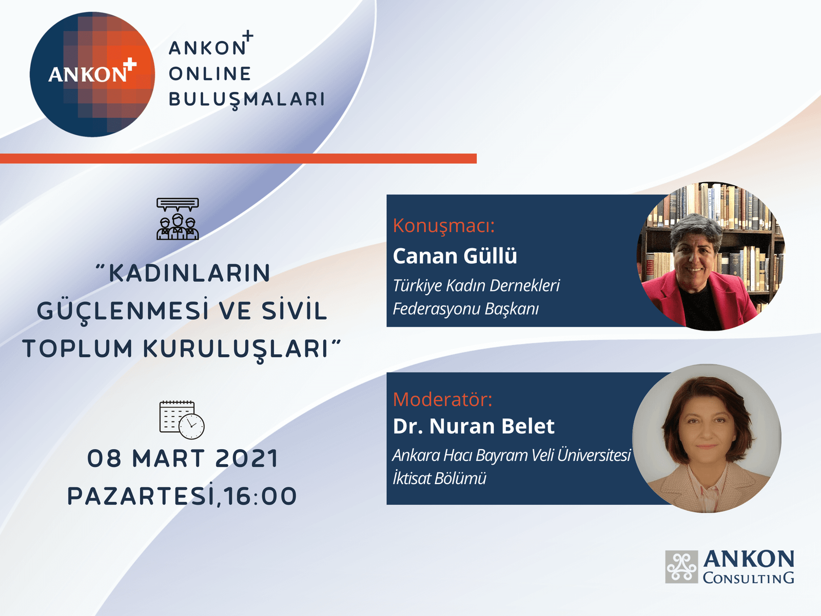 8 Mart Özel Yayınımıza Davetlisiniz: "Kadınların Güçlenmesi ve Sivil Toplum Kuruluşları"