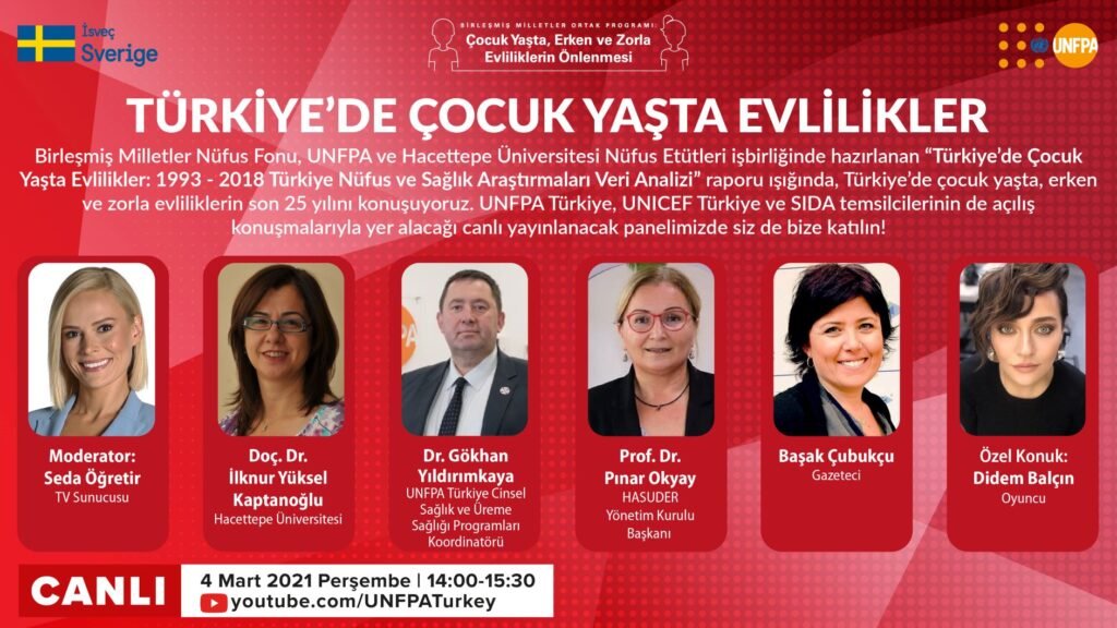 UNFPA "Türkiye'de Çocuk Yaşta Evliliklerin 25 Yılı" Raporu