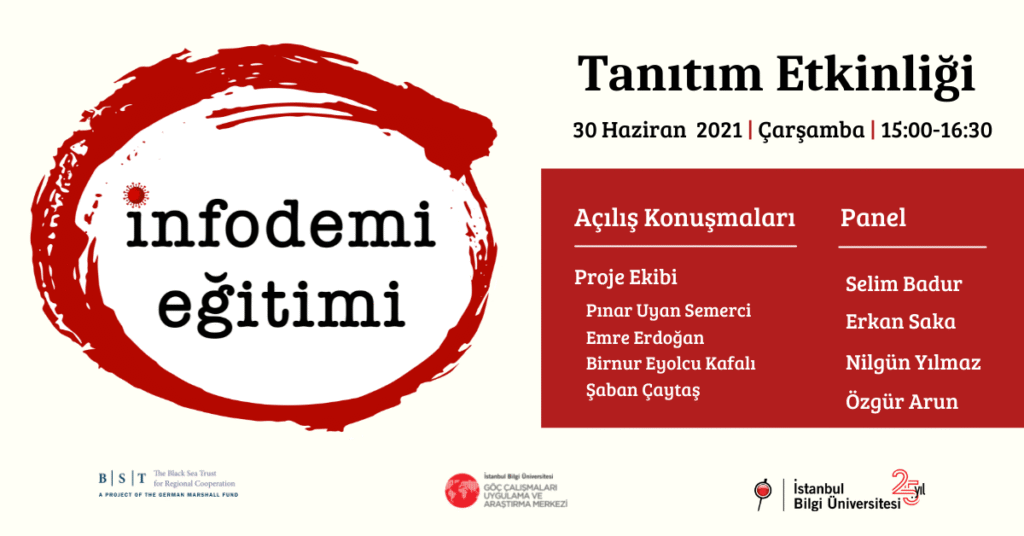 İnfodemiye İlişkin Çevrimiçi Eğitim Aracı 30 Haziran’da Kamuoyuna Tanıtılıyor