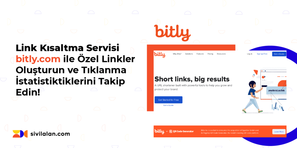Link Kısaltma Servisi bitly.com ile Özel Linkler Oluşturun ve Tıklanma İstatistiktiklerini Takip Edin!