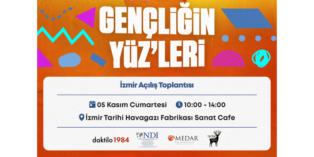 Gençliğin Yüz’leri İzmir Açılış Toplantısı 5 Kasım Cumartesi Gerçekleşecek!