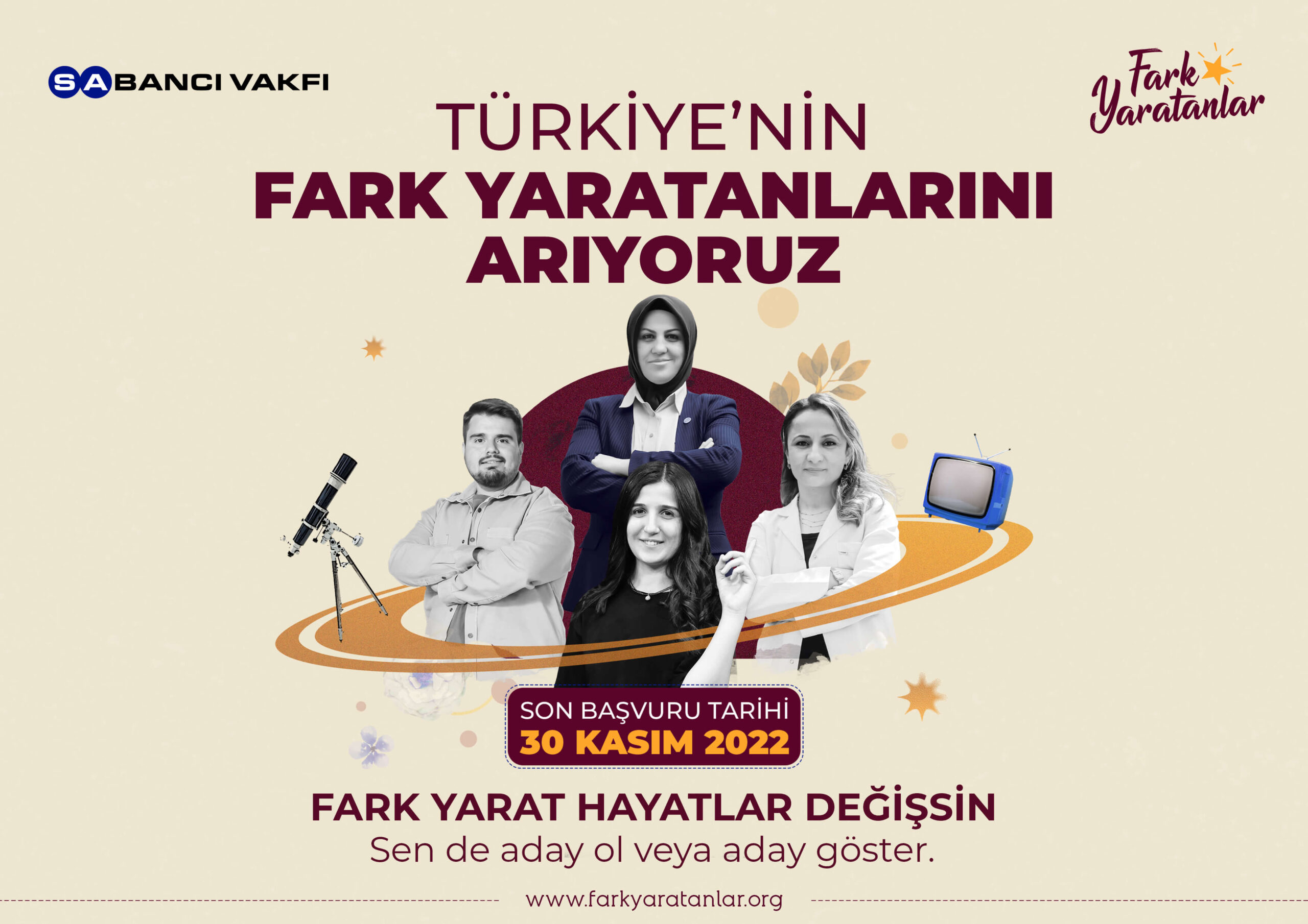 Türkiye’nin Yeni Fark Yaratanları Aranıyor!
