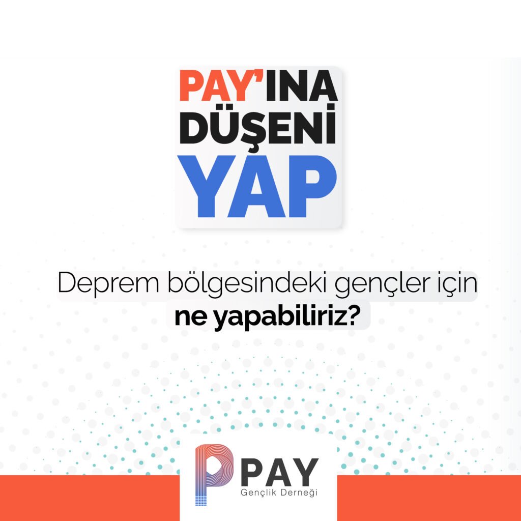 Deprem Bölgesindeki Gençler için Ne Yapabiliriz?