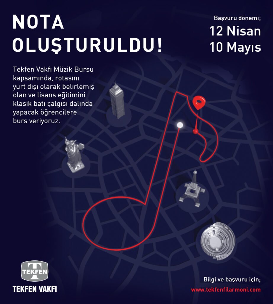 Tekfen Vakfı Müzik Bursu başvuruları başladı