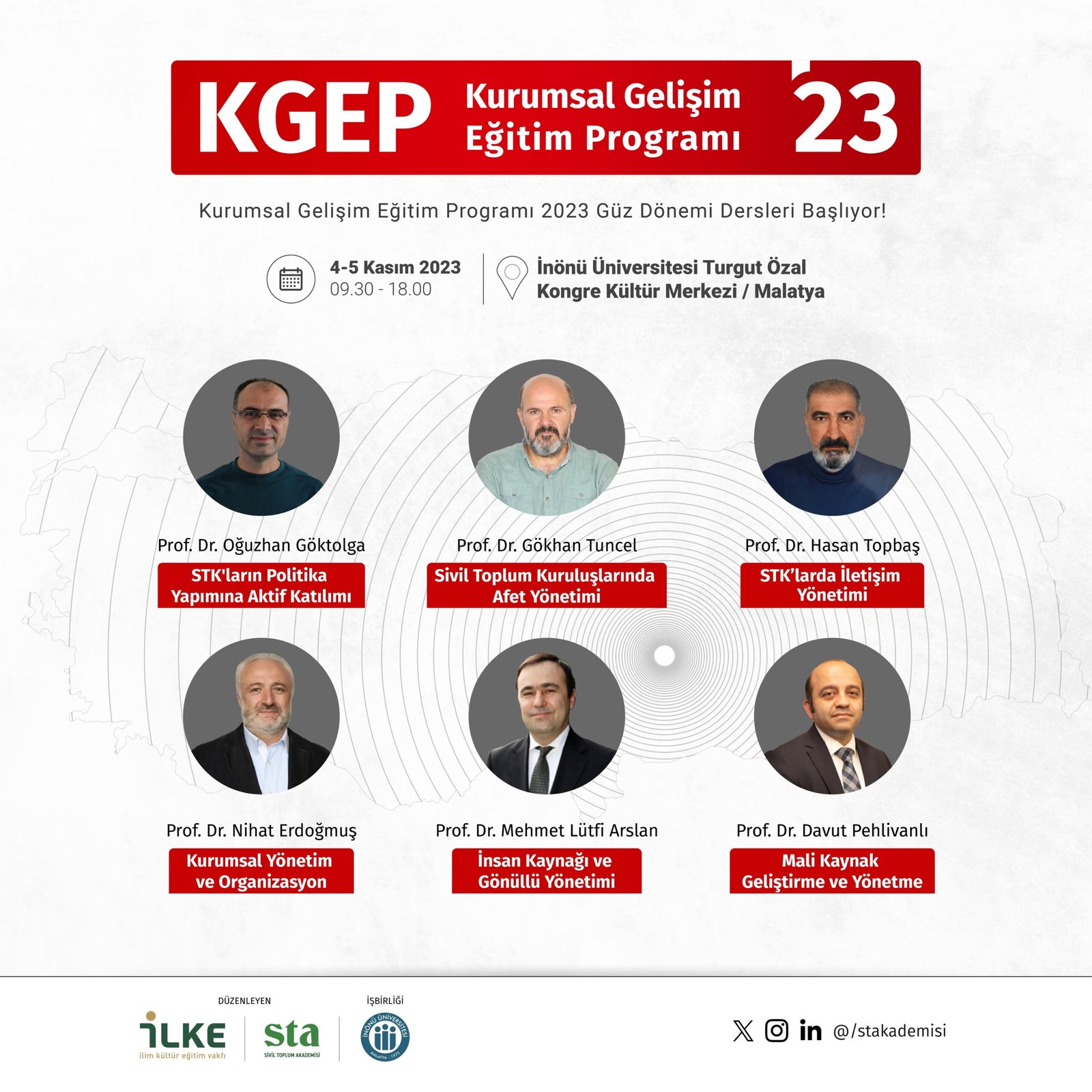 2023 Güz Dönemi Eğitimleri Malatya'da Başlıyor!