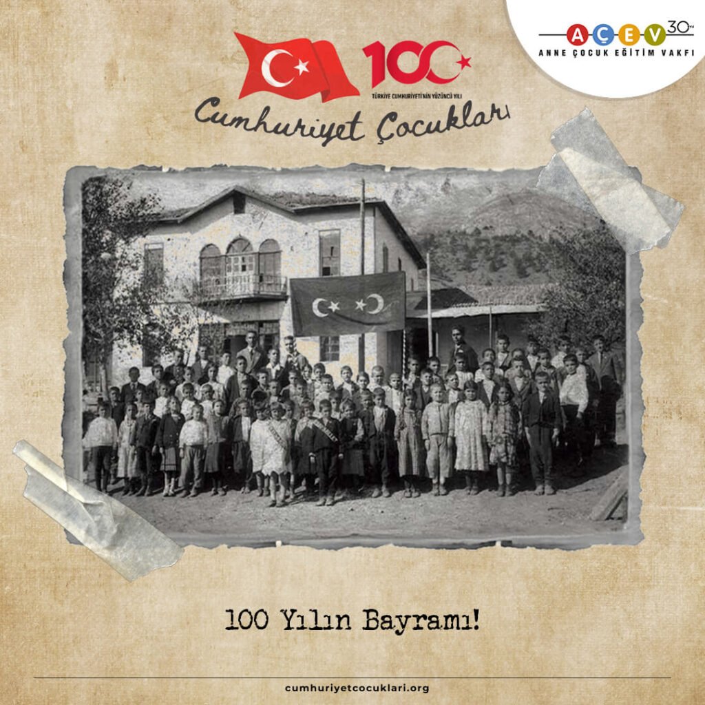 AÇEV, 100 Yılın Bayramı'nı 'Cumhuriyet Çocukları' ile Kutluyor!